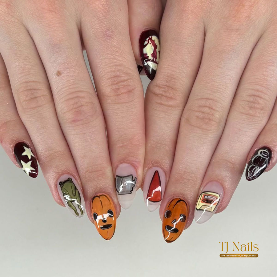 Halloween Nails | TJ Nails